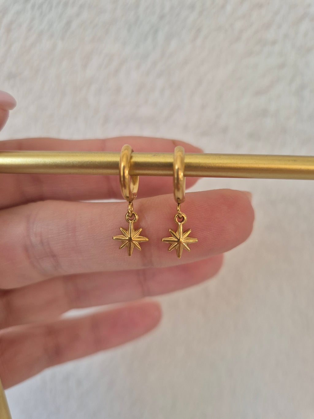Boucles d'oreilles étoiles