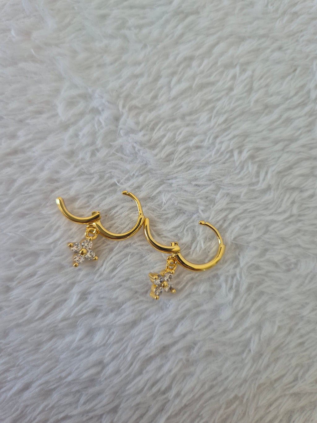 Boucles d'oreilles strass