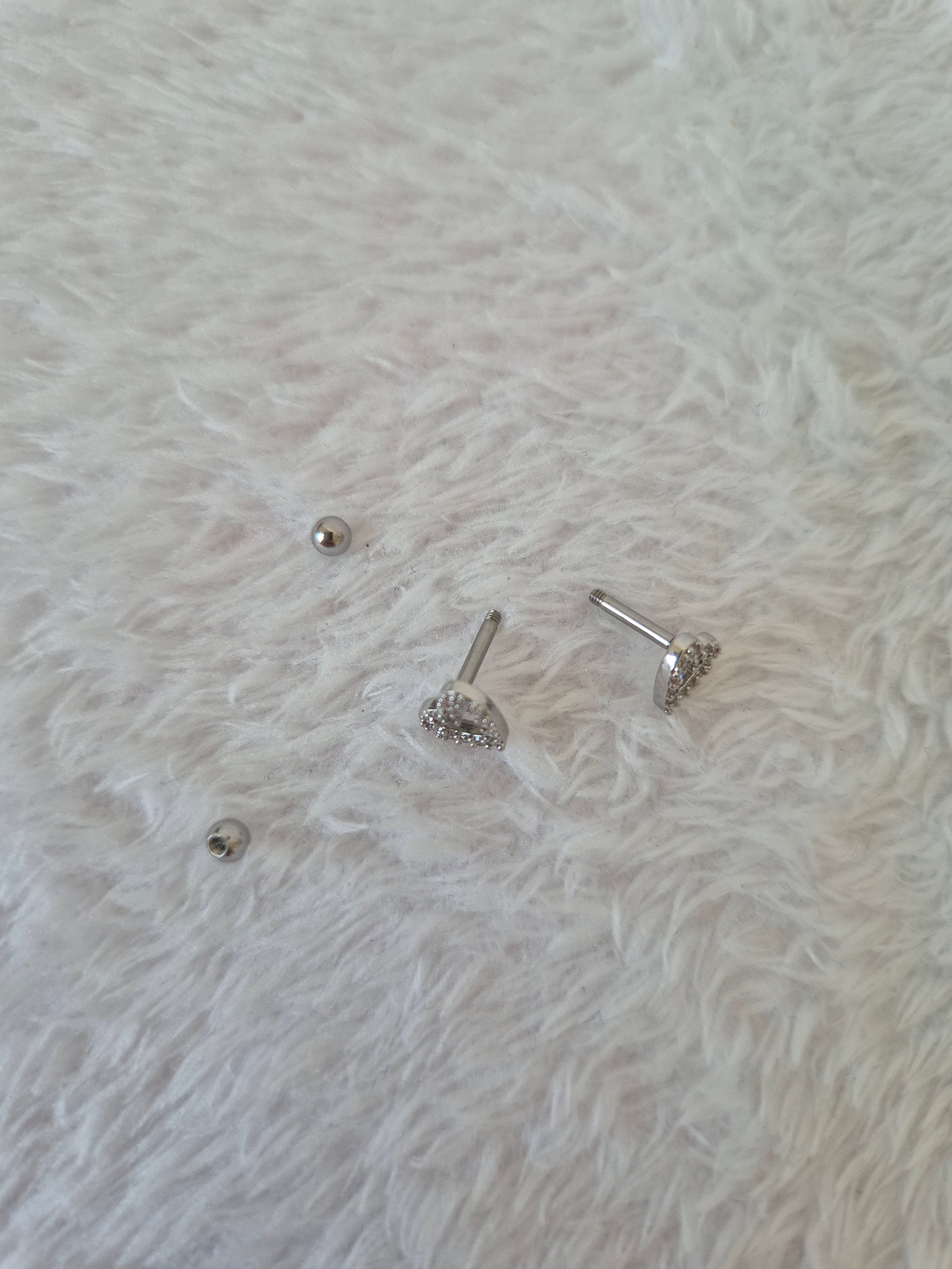 Boucles d'oreilles cœurs