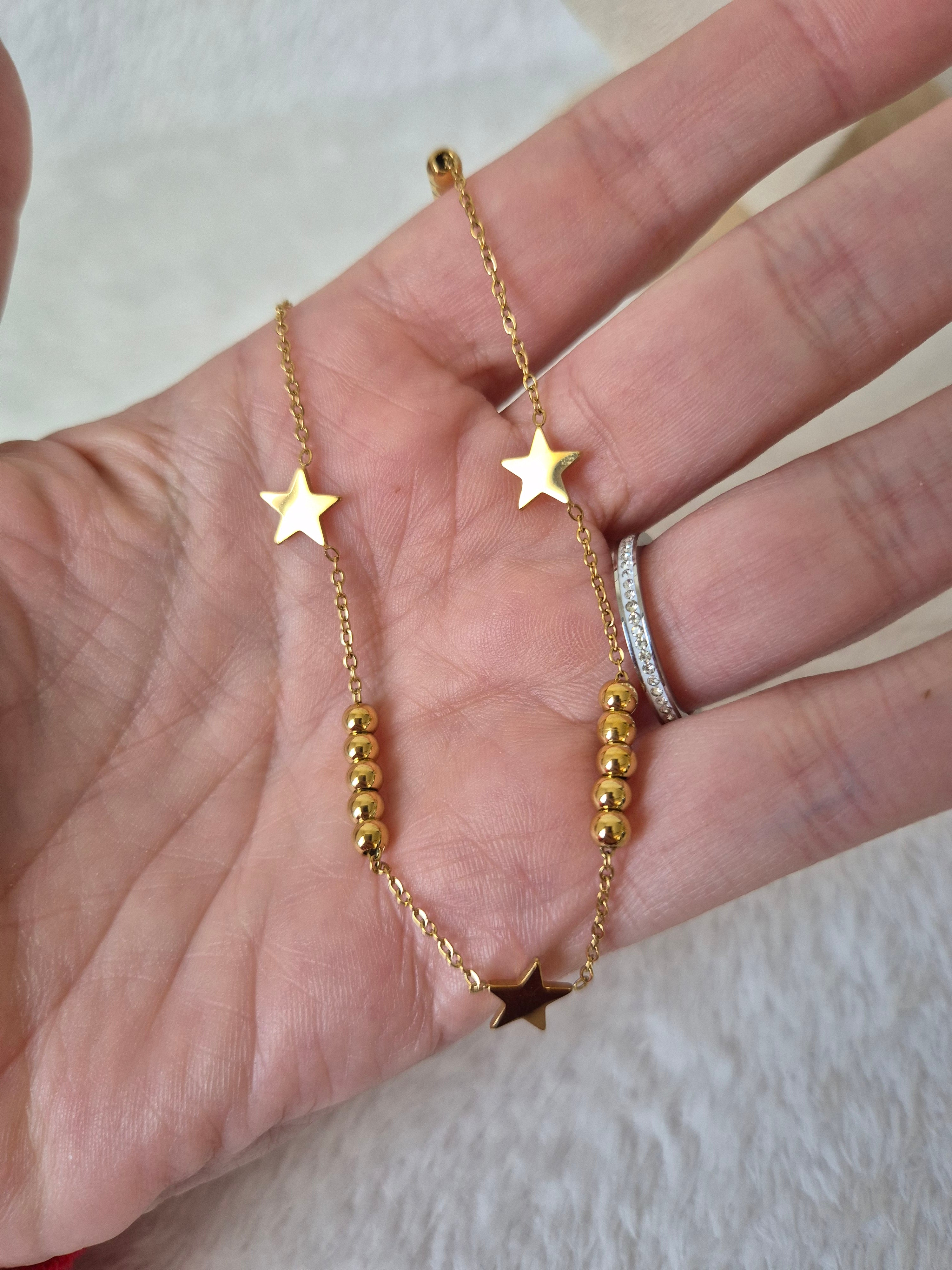 Collier étoiles