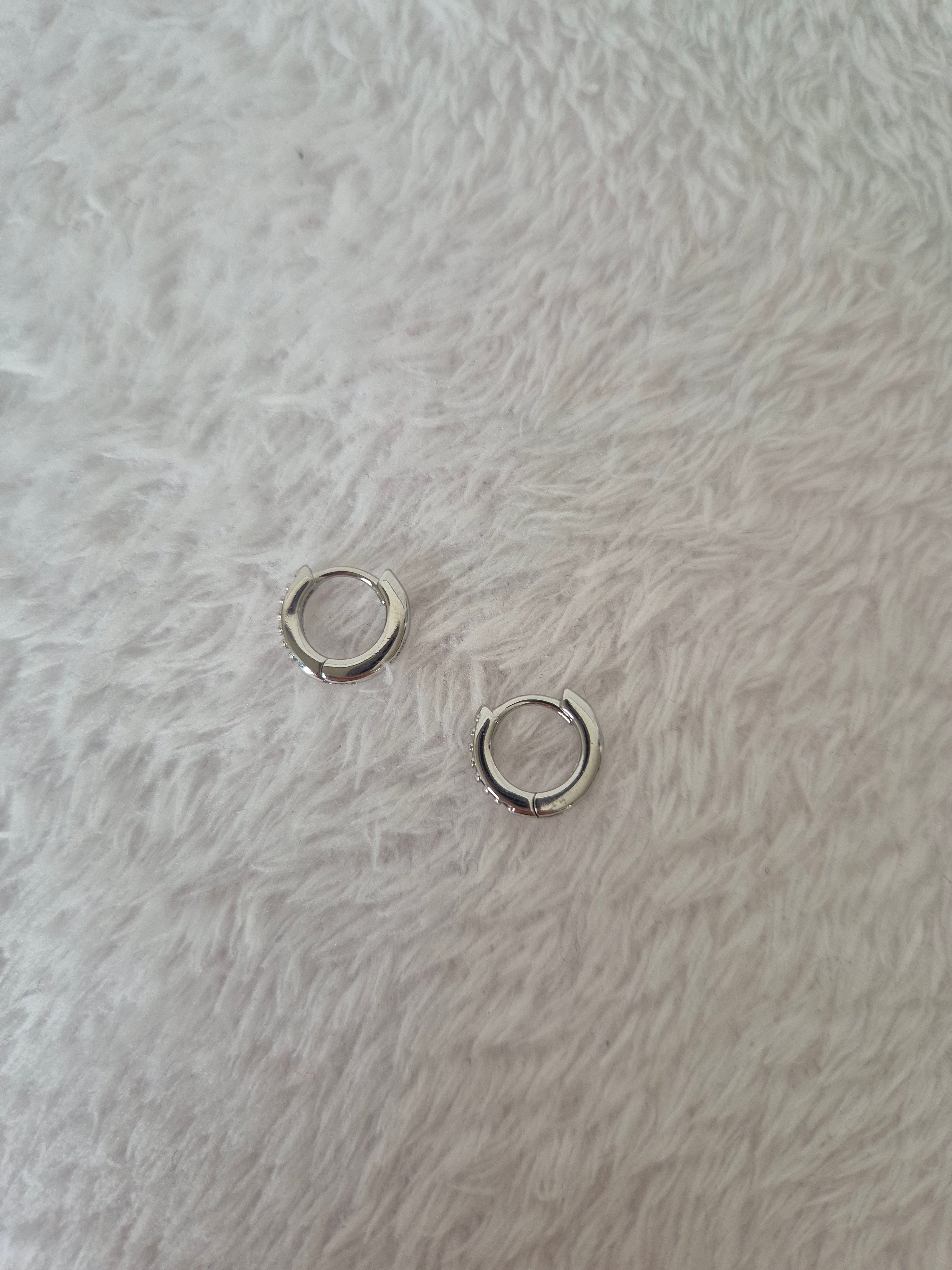 Boucles d'oreilles strass multicolores