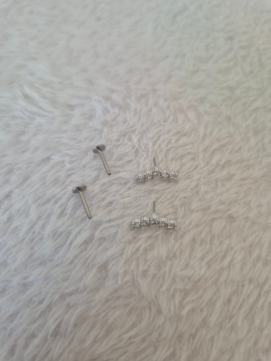 Boucles d'oreilles strass