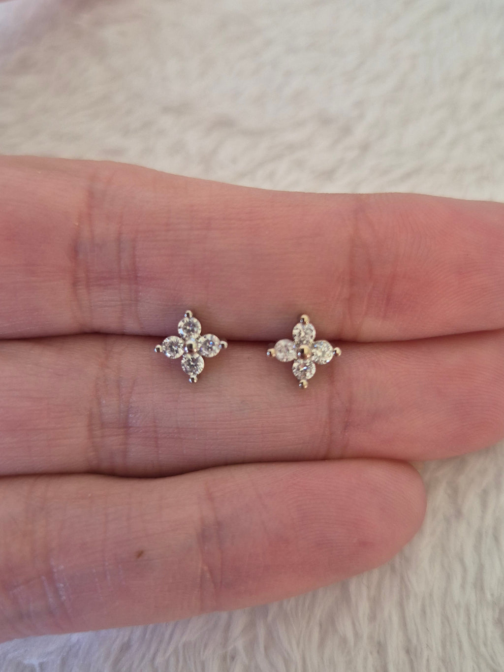 Boucles d'oreilles strass
