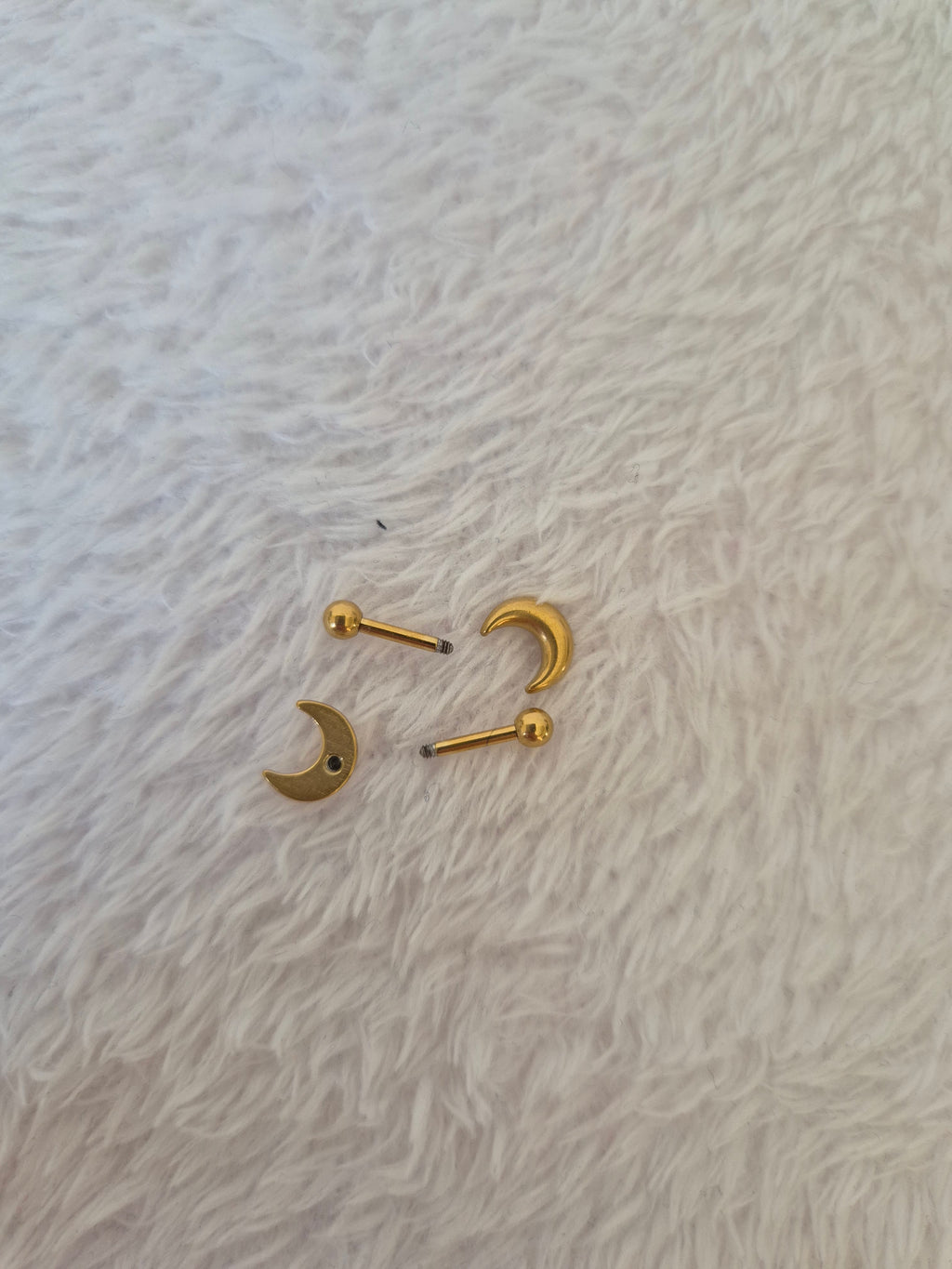 Boucles d'oreilles lunes