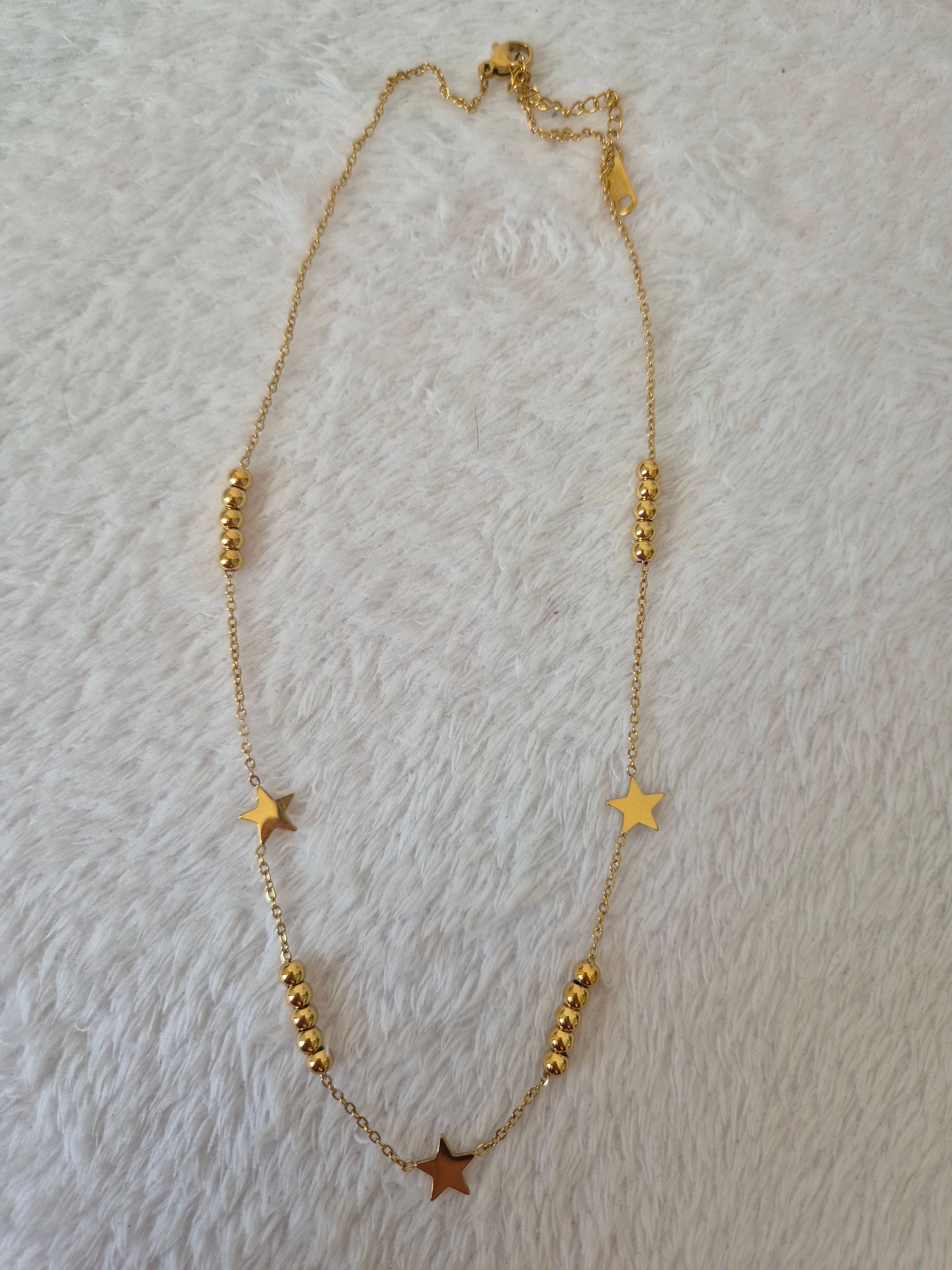 Collier étoiles